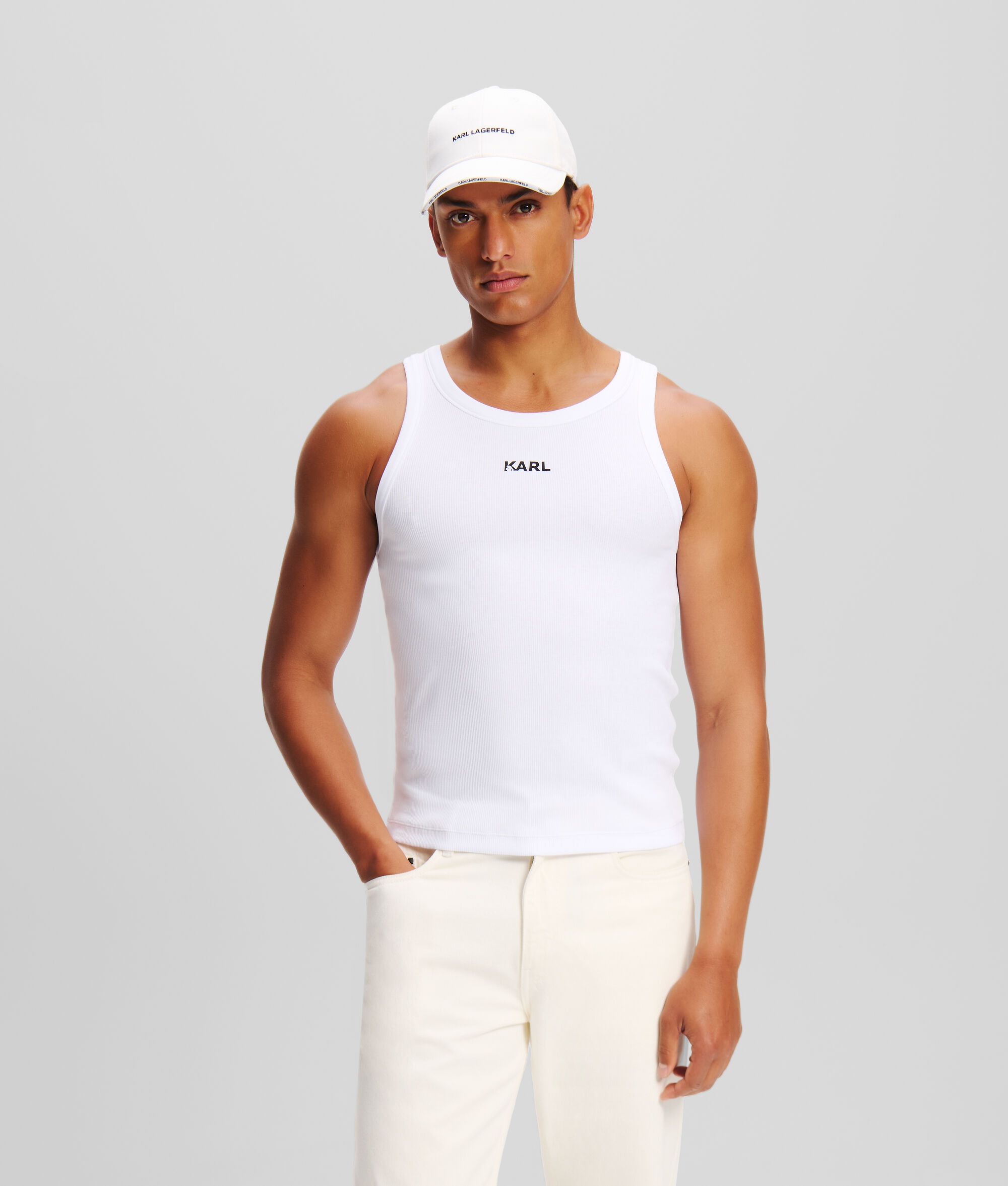 (image for) Top-Level Karl Logo Vest Top